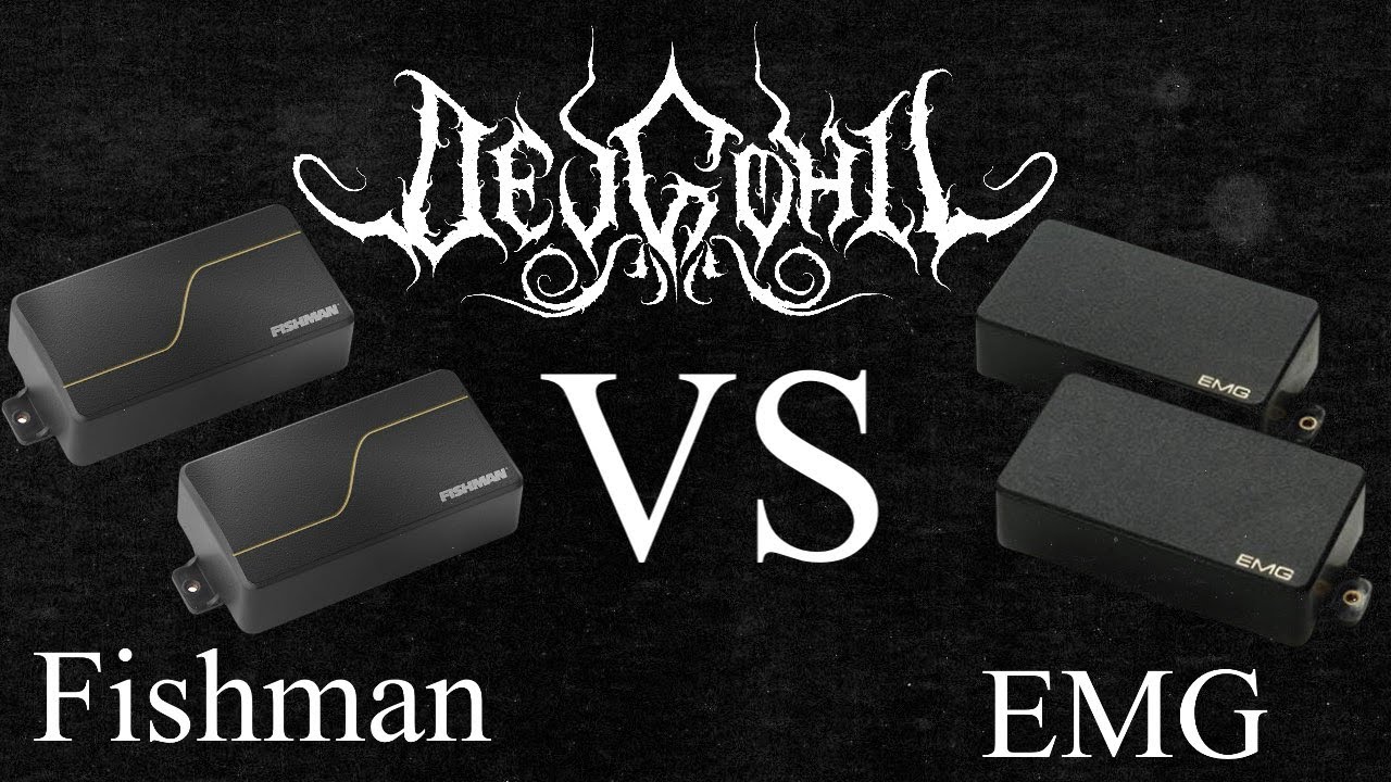 Fishman VS EMG Pickups | Black Metal Gear