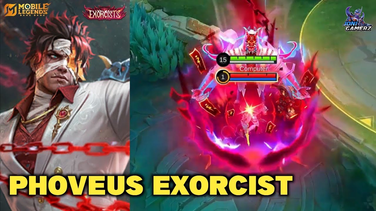PHOVEUS SKIN EXORCIST - GAMEPLAY SKILLS EFFECT - MOBILE LEGENDS