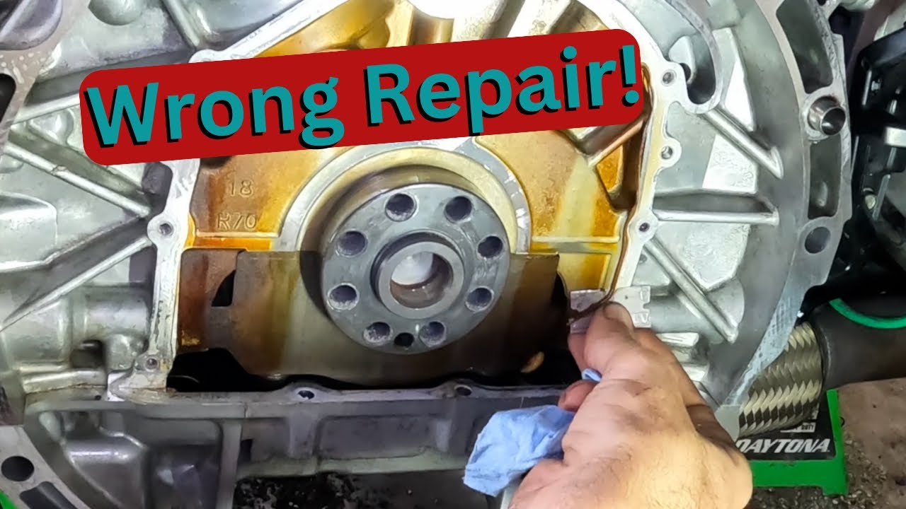 Customer Paid Double! REDO!! Acura RDX 3.5 Oil Leak!