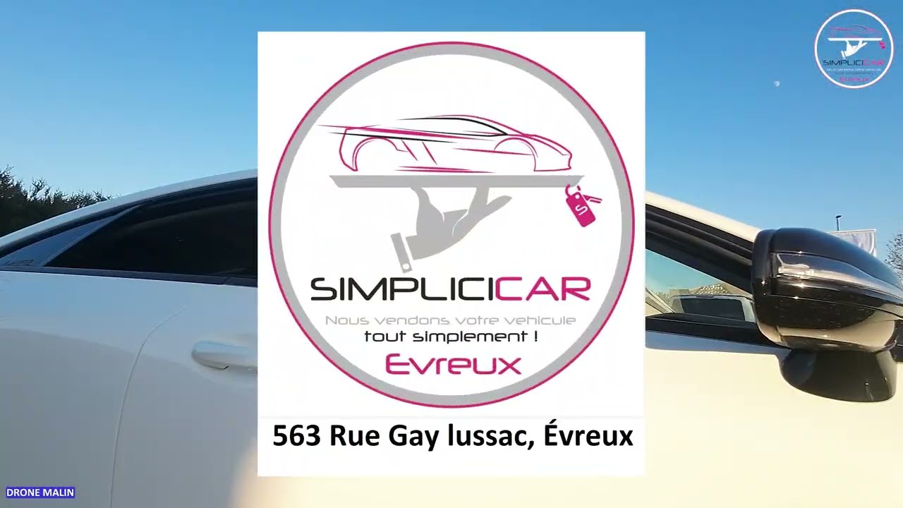 Visite en drone FPV achat vente de v&eacute;hicules sur Evreux Simplicicar