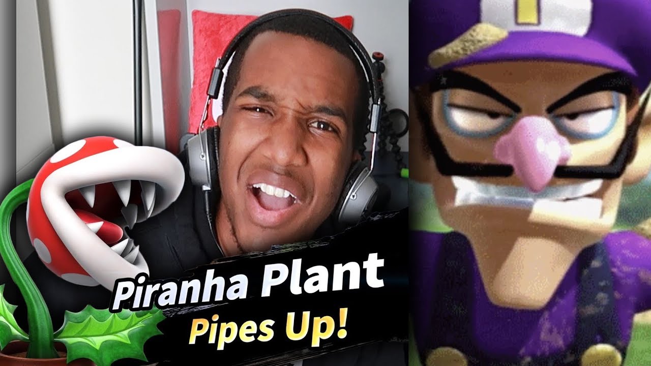 When your spot is taken... BY A PLANT - Smash Bros. Ultimate Nintendo Direct Reaction