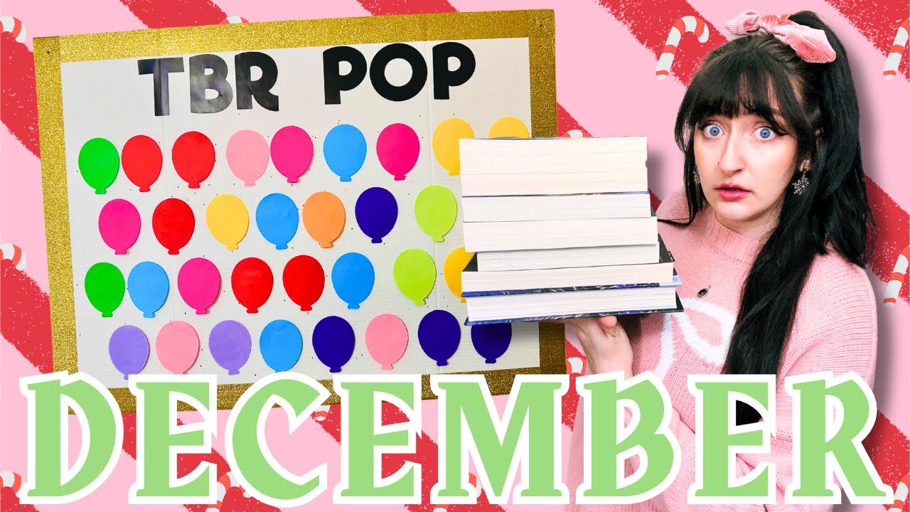 Все книги, которые мне нужно прочитать до 2026 года | ДЕКАБРЬ, TBR POP GAME 🎯
