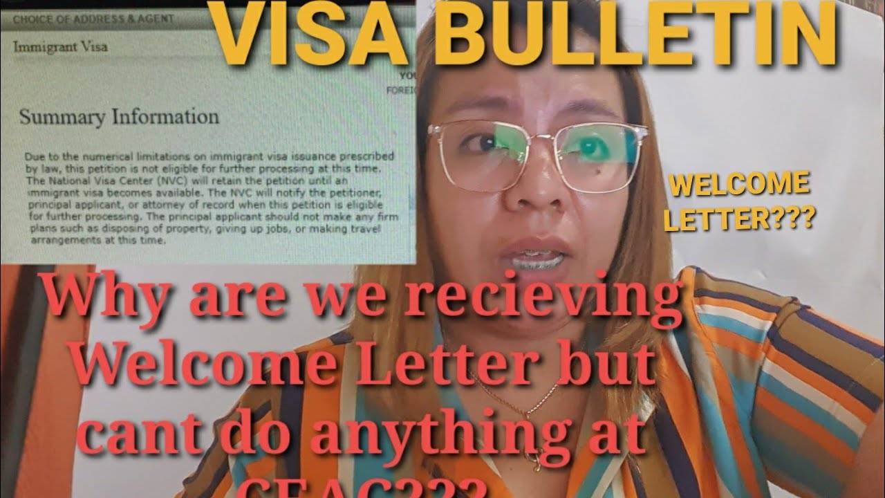 US VISA IMMIGRATION | VISA BULLETIN |PRIORITY DATE EXPLAINED|WELCOME LETTER: What to do next??