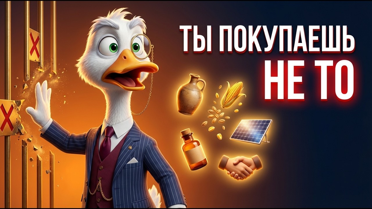 ПРЕКРАТИТЕ покупать золото! 5 вещей ДОРОЖЕ золота при КРАХЕ...
