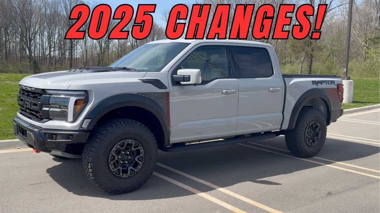 2025 Ford F-150 Raptor order guide and changes vs 2024 Ford F150 Raptor