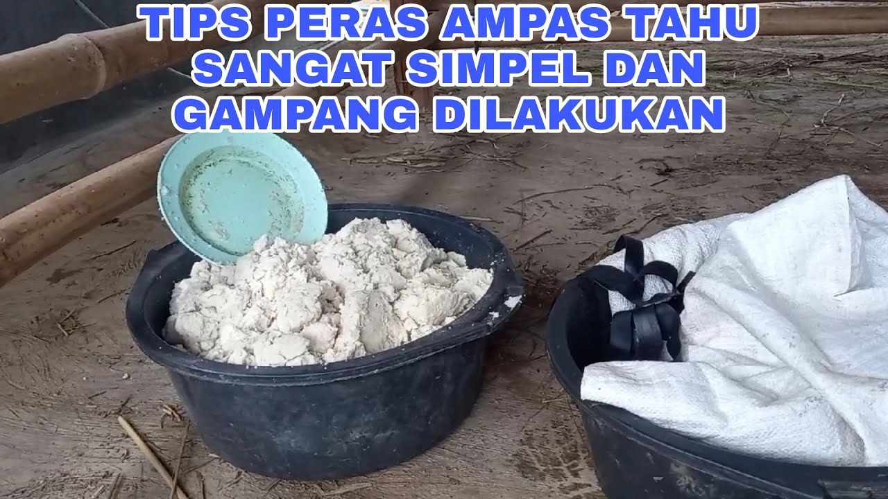 CARA MEMERAS AMPAS TAHU