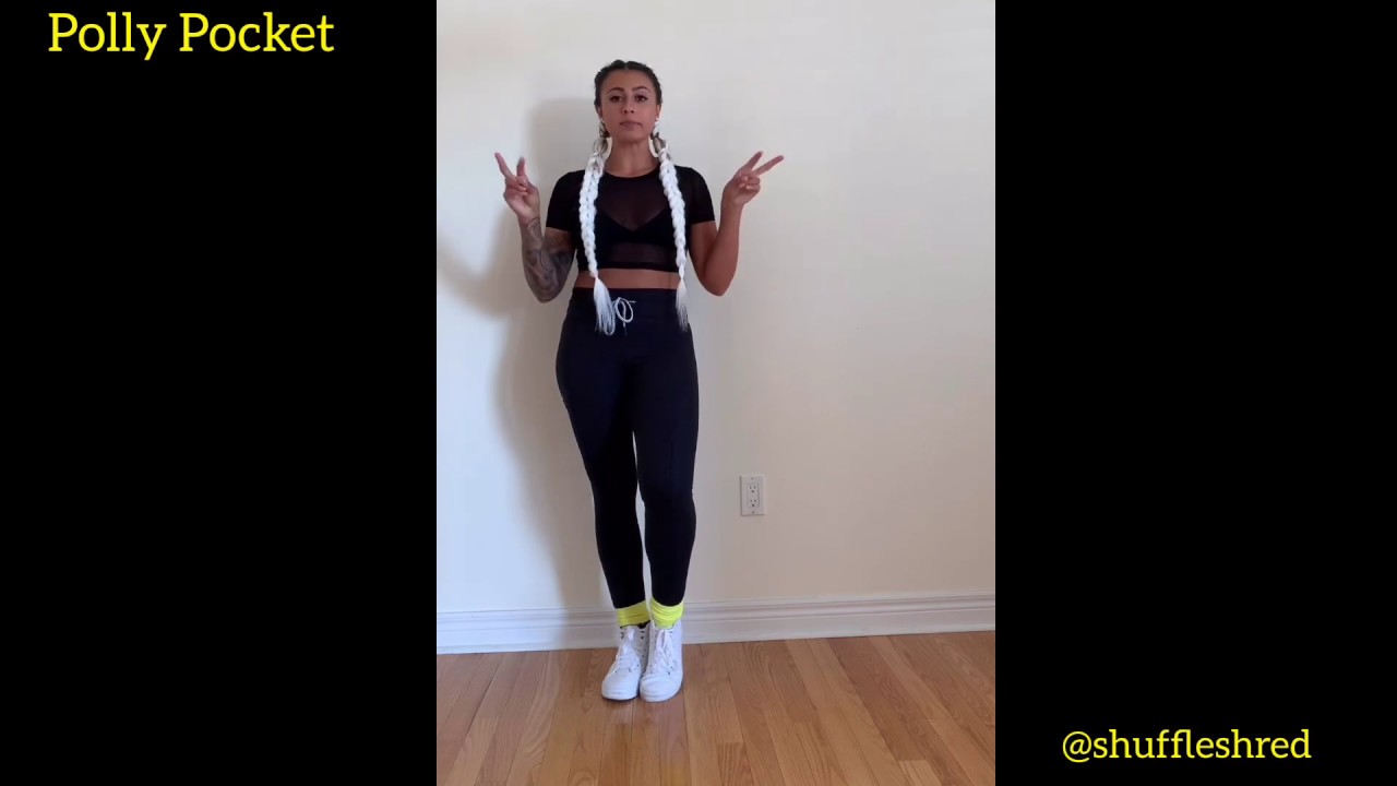 Polly Pocket (Crossblade) Running Man - Shuffle Dance Tutorial • SHUFFLE SHRED