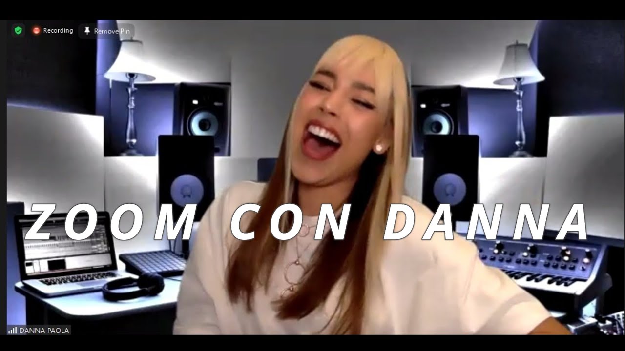 Danna en zoom con dreamers