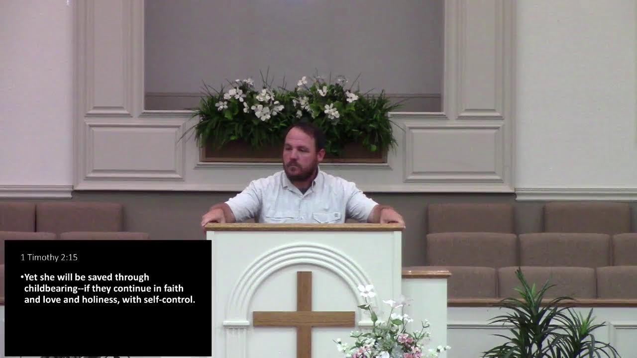 Instructions for Men and Women // August 24th, 2025 // Pastor C.A. Middleton
