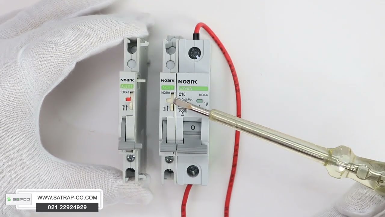 سیم بندی کنتاکت کمکی و آلارم مینیاتوری نوآرک