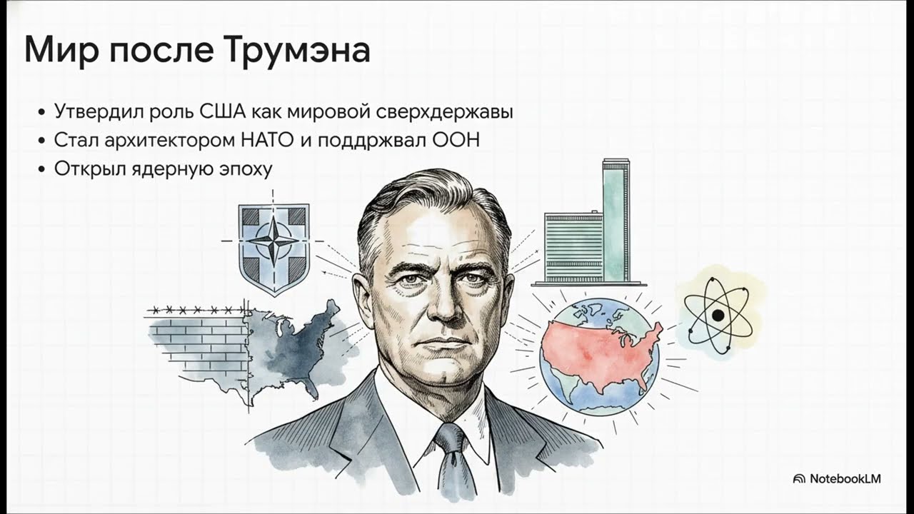 Гарри Трумэн: Архитектор холодной войны