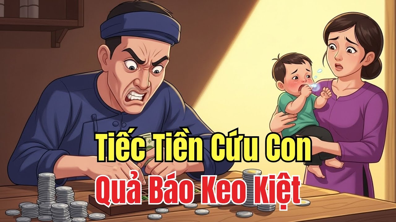 Truyện Nhân Quả: Bá Hộ Keo Kiệt Tiếc Tiền Cứu Con – Quả Báo Thiêu Rụi Cả Cơ Ngơi