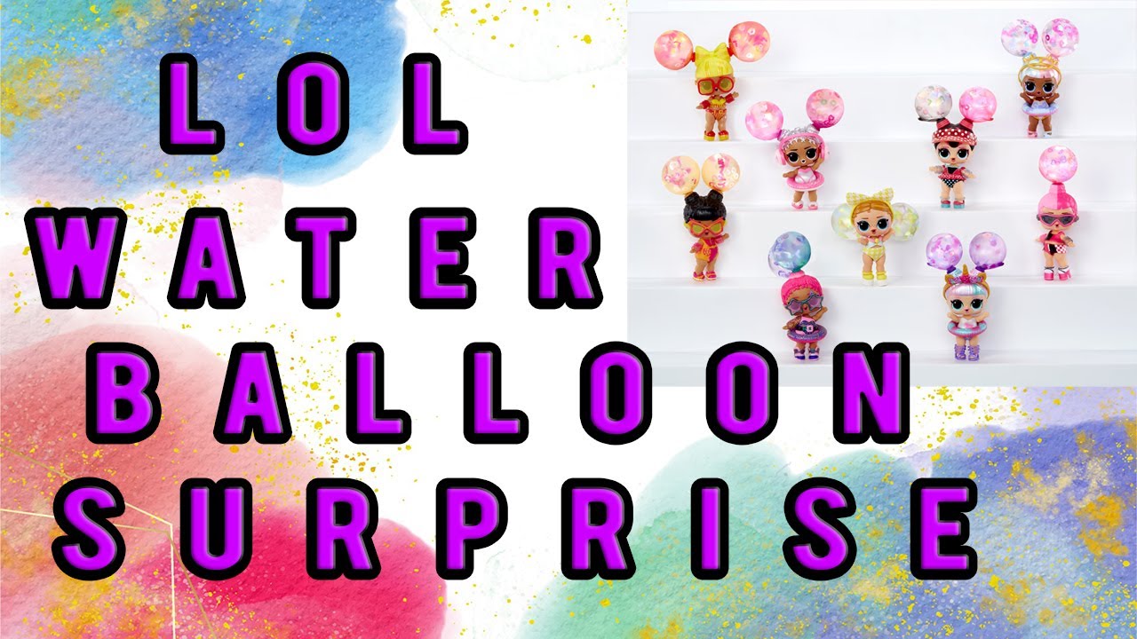 LOL Water Balloon Surprise