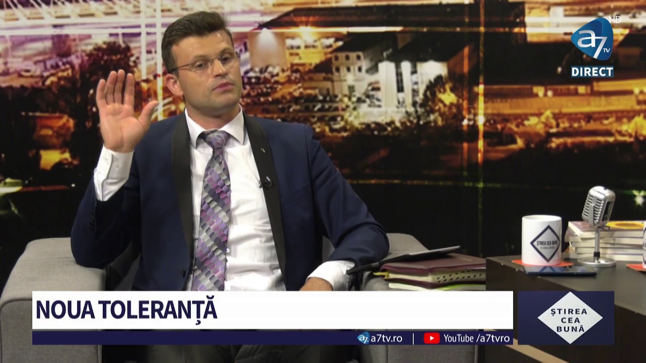 Știrea cea bună - Noua toleranță - cu Onisim Botezatu și Cornel Dărvășan