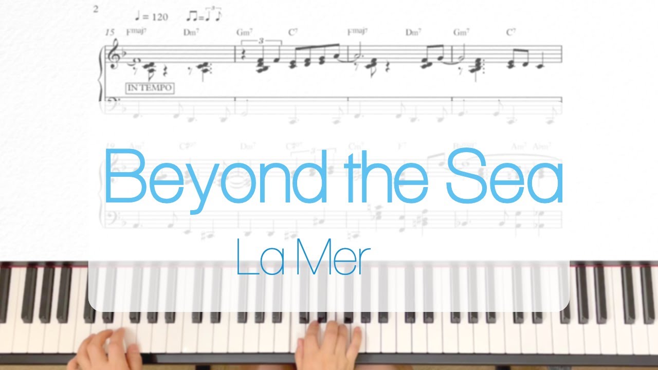 Beyond The Sea(Finding Nemo OST) - La Mer/ Jazz solo piano arrangement/Stride Piano/Bluesy solo
