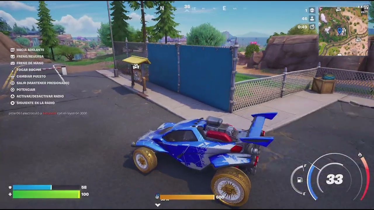 Jugando fornite
