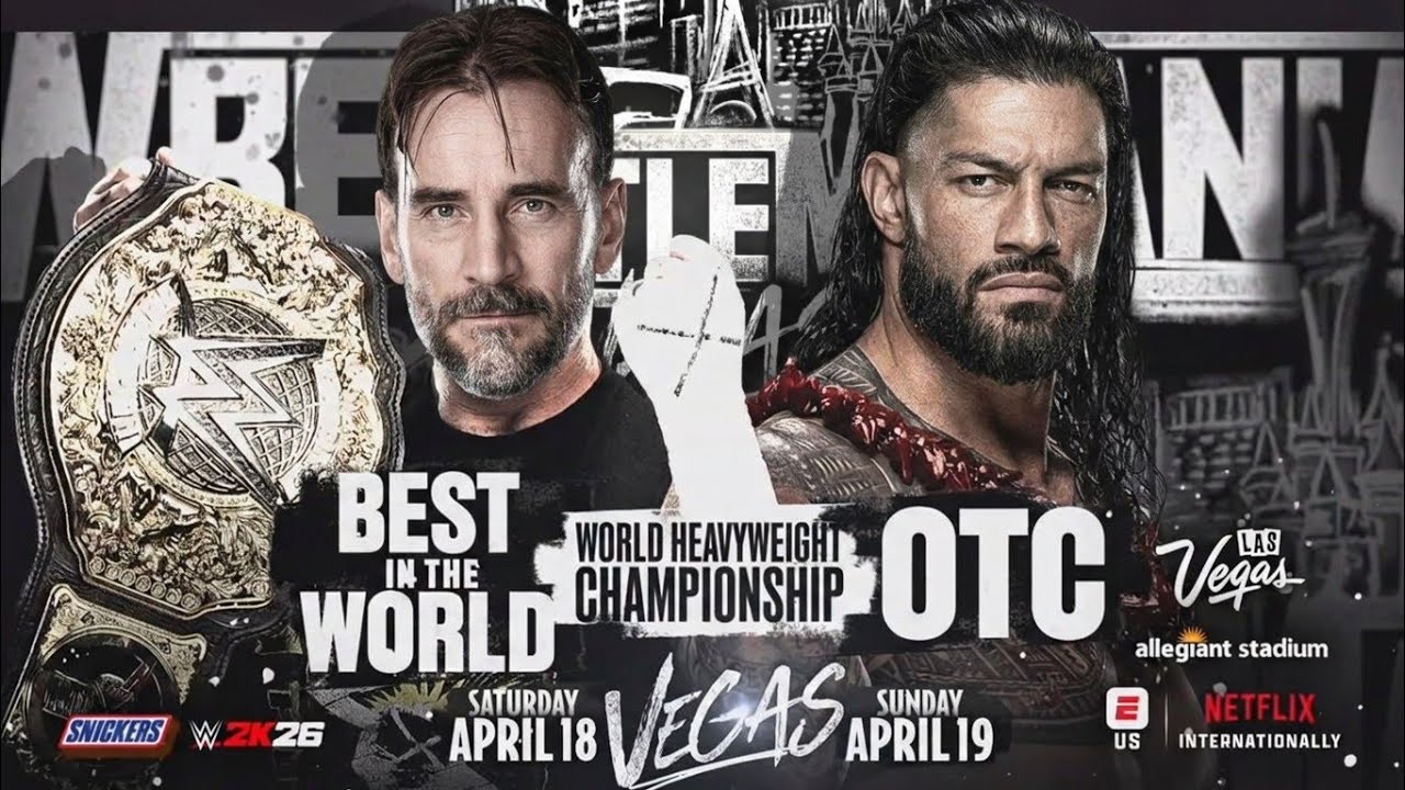 WWE WrestleMania 42 - Match Card Predictions [V2]
