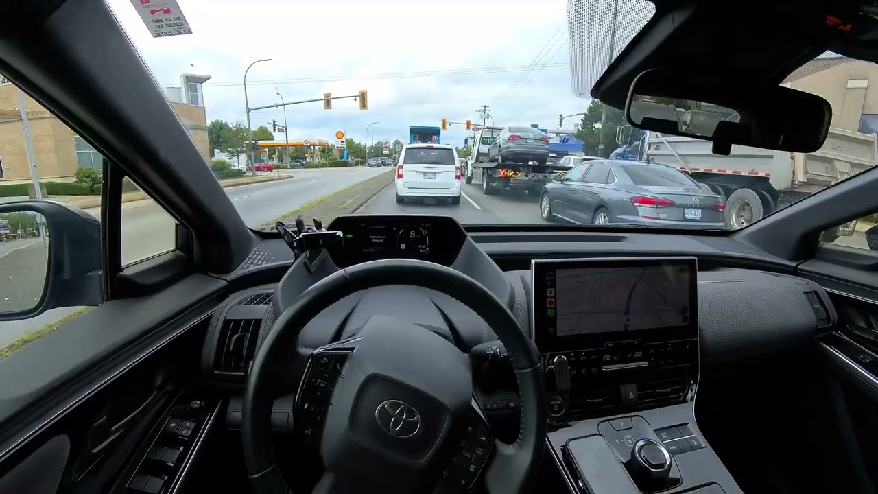 4K Driving POV | Toyota bZ4X | No Music, No Talking