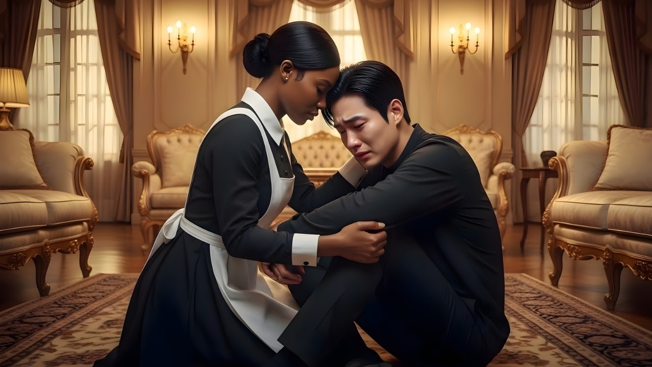 Ruthless Korean Mafia Boss didn't Let Anyone Touch Him For Years... Until The Black Maid Came