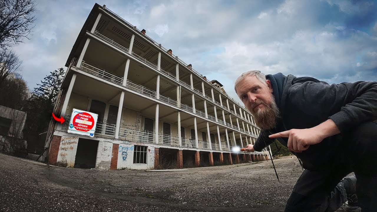 NUR EIN EINZIGER EINGANG FÜHRT INS RIESIGE SANATORIUM in FRANKREICH 🧐 OSTER TOUR 2023/#0007