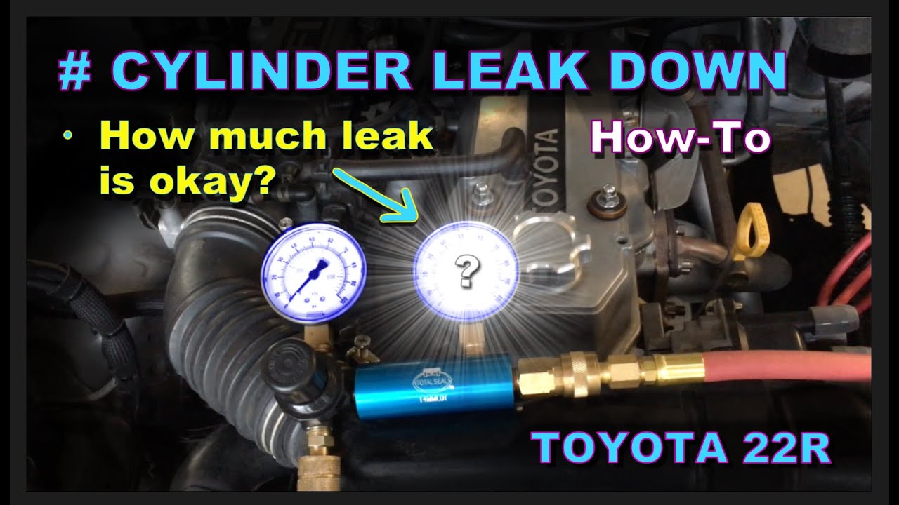 Cylinder Leak Down Testing - how to perform a leak down test on your Toyota 22RE motor + Info & Tips