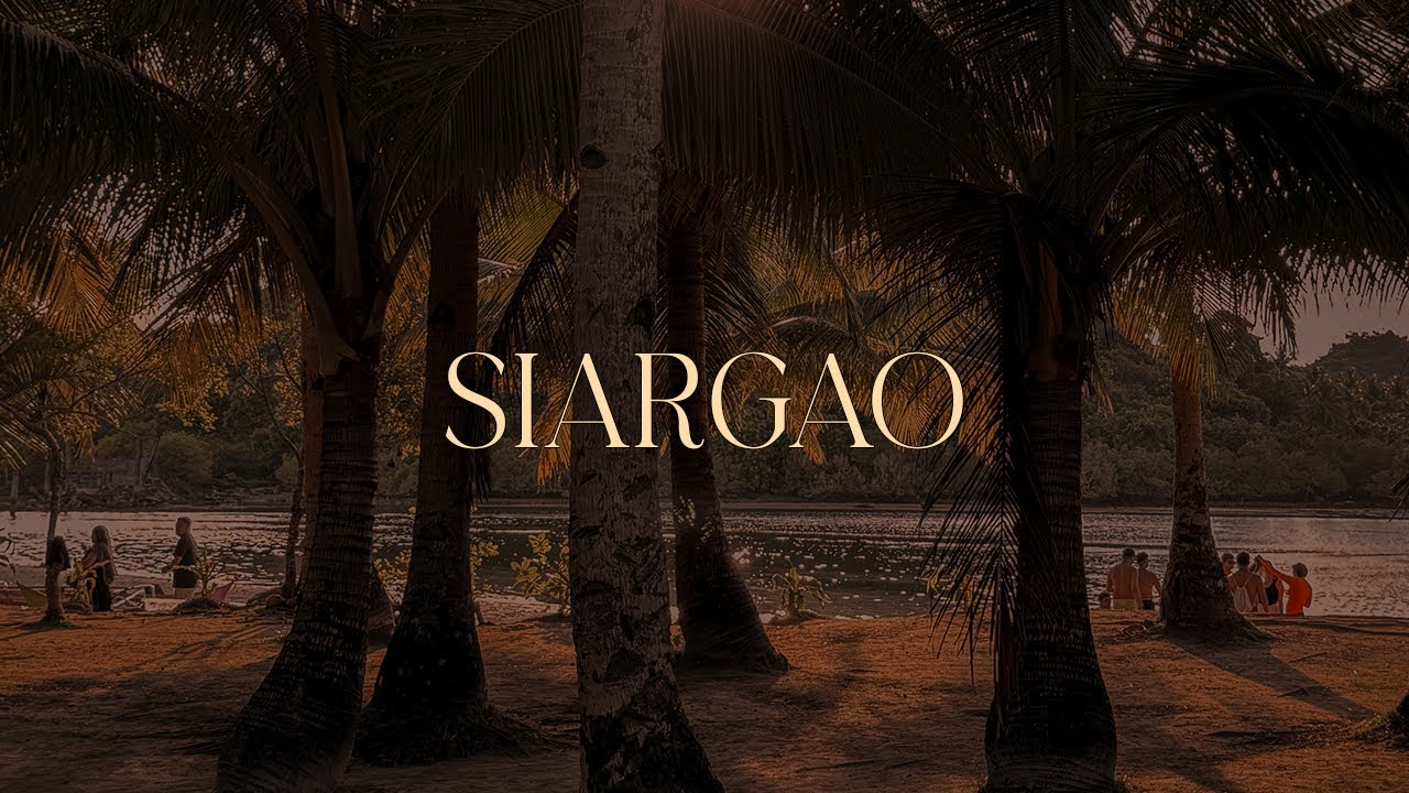 siargao vlog — one week of island life with besties, sightseeing & learning how to surf