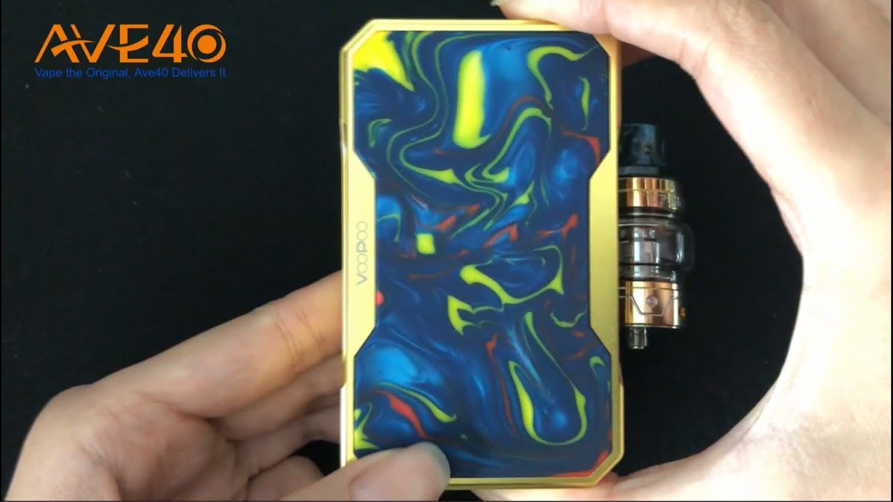 Quick look at the VOOPOO GOLD DRAG