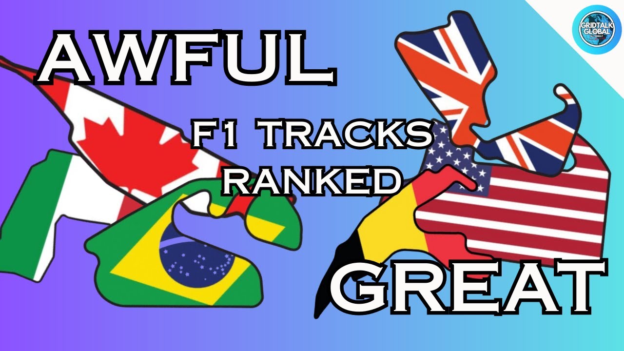 Brutally Ranking F1 2025 Tracks 👀