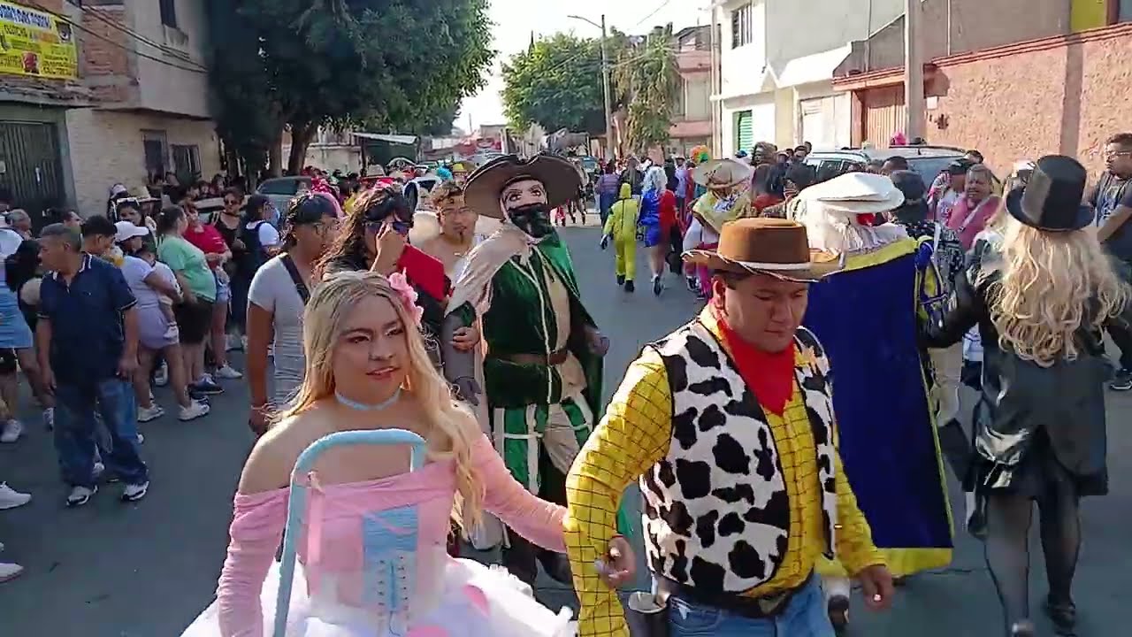 CUADRILLA LOS REYES CULHUACÁN [PRIMER DOMINGO] CARNAVAL 2026 🎭