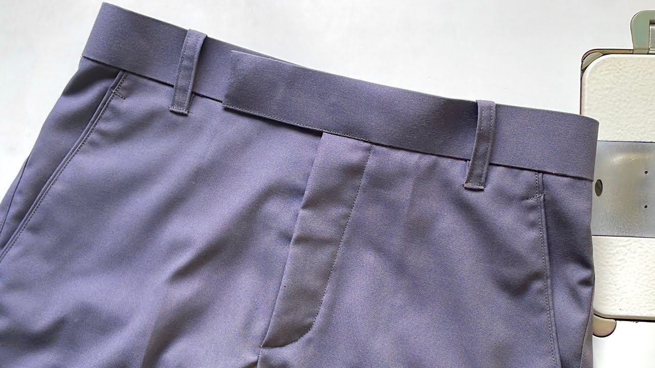Pant belt stitching techniques for beginners / How to stitch a perfect pant belt loop / N A FASHION