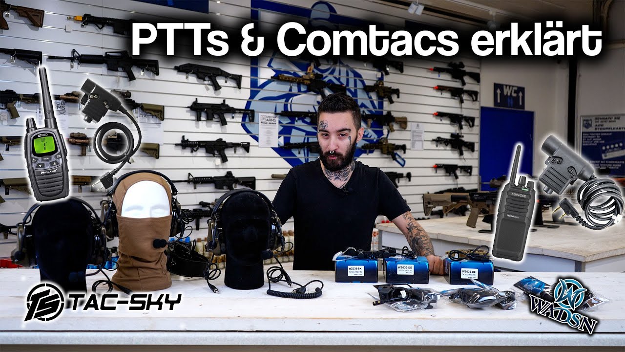 Ein kleines Video über Headsets & PTT’s