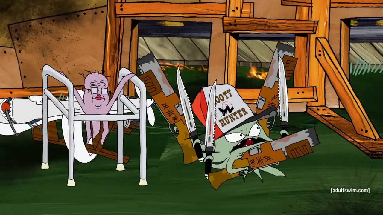 Squidbillies - Early Cuyler Baby Song! Drone killing.
