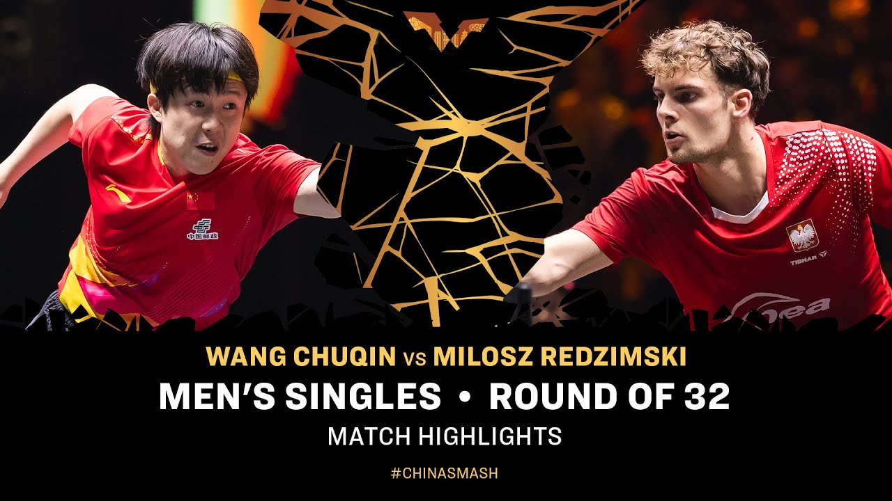 Wang Chuqin vs Milosz Redzimski | MS R32 | #ChinaSmash 2025