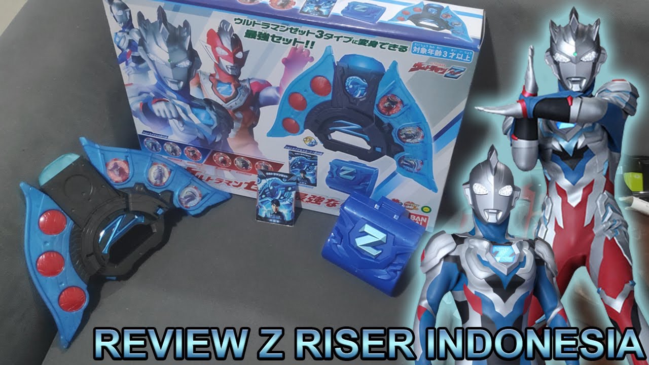 BERUBAH JADI ULTRAMAN Z ALPHA EDGE, REVIEW DX ULTRAMAN Z RISER !!! - REVIEW INDONESIA