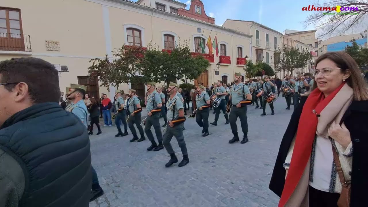 Llega la Legión a la procesión 12abril2025
