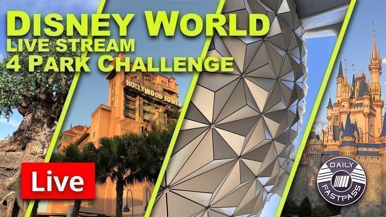 🔴 Live: Disney World 4 Park Hop Challenge! 4 Parks in 1 Day | Disney World Live Stream 12.18.2025