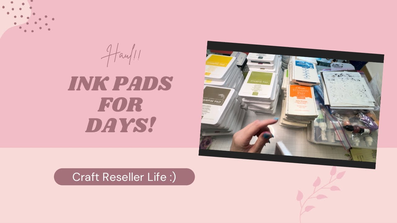 Enough Ink Pads to Last a Lifetime!