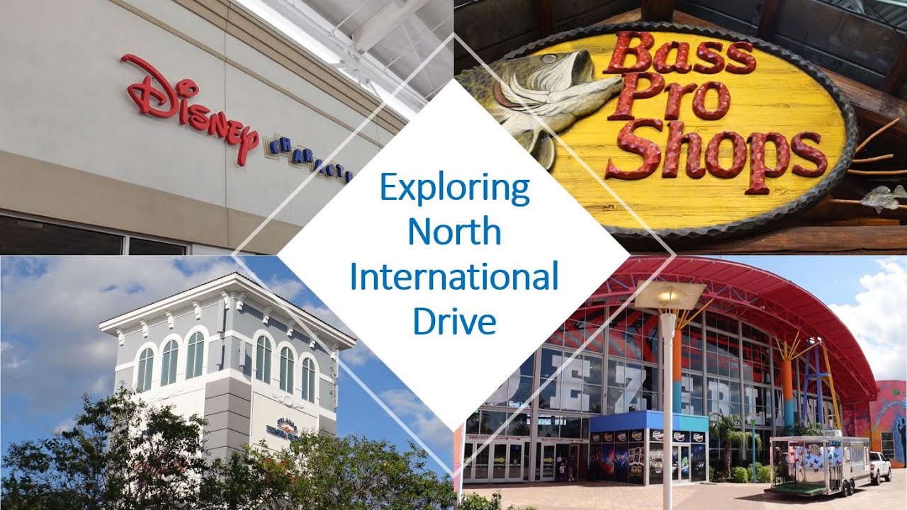 Exploring North International Drive - Dezerland, Bass Pro shop and the Premium Outlets