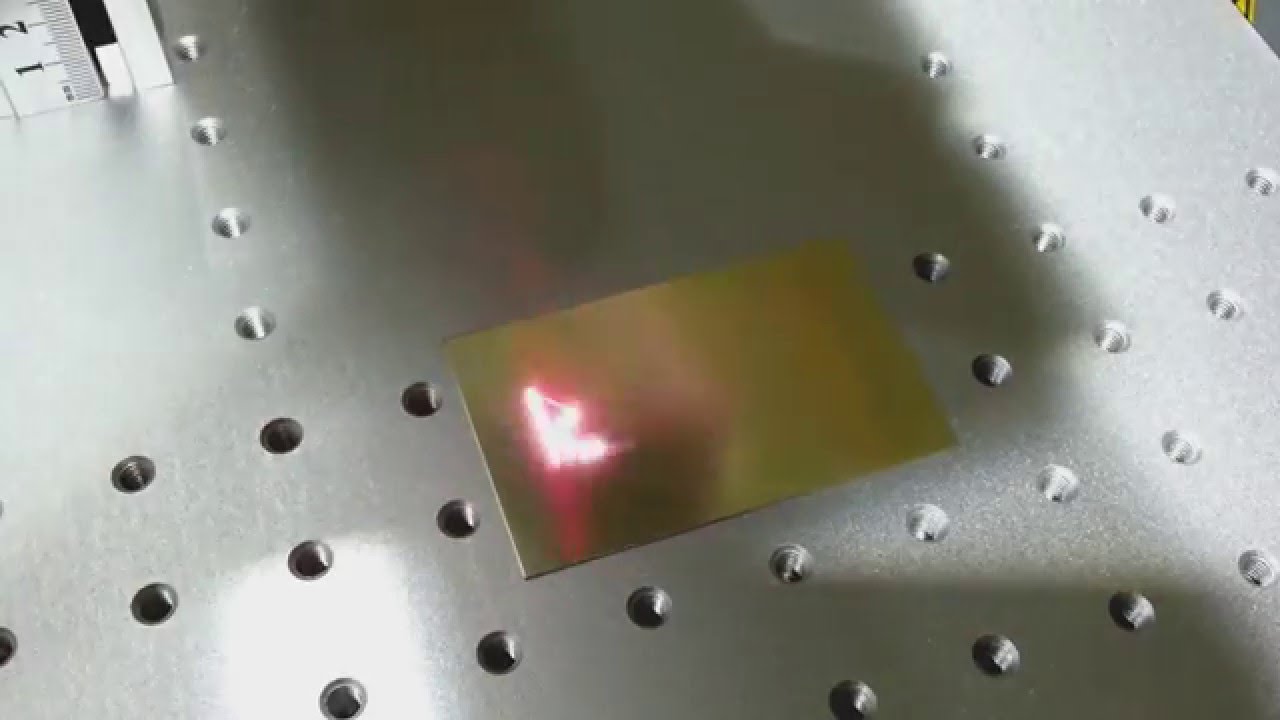 Al&uuml;minyum Lazer Markalama