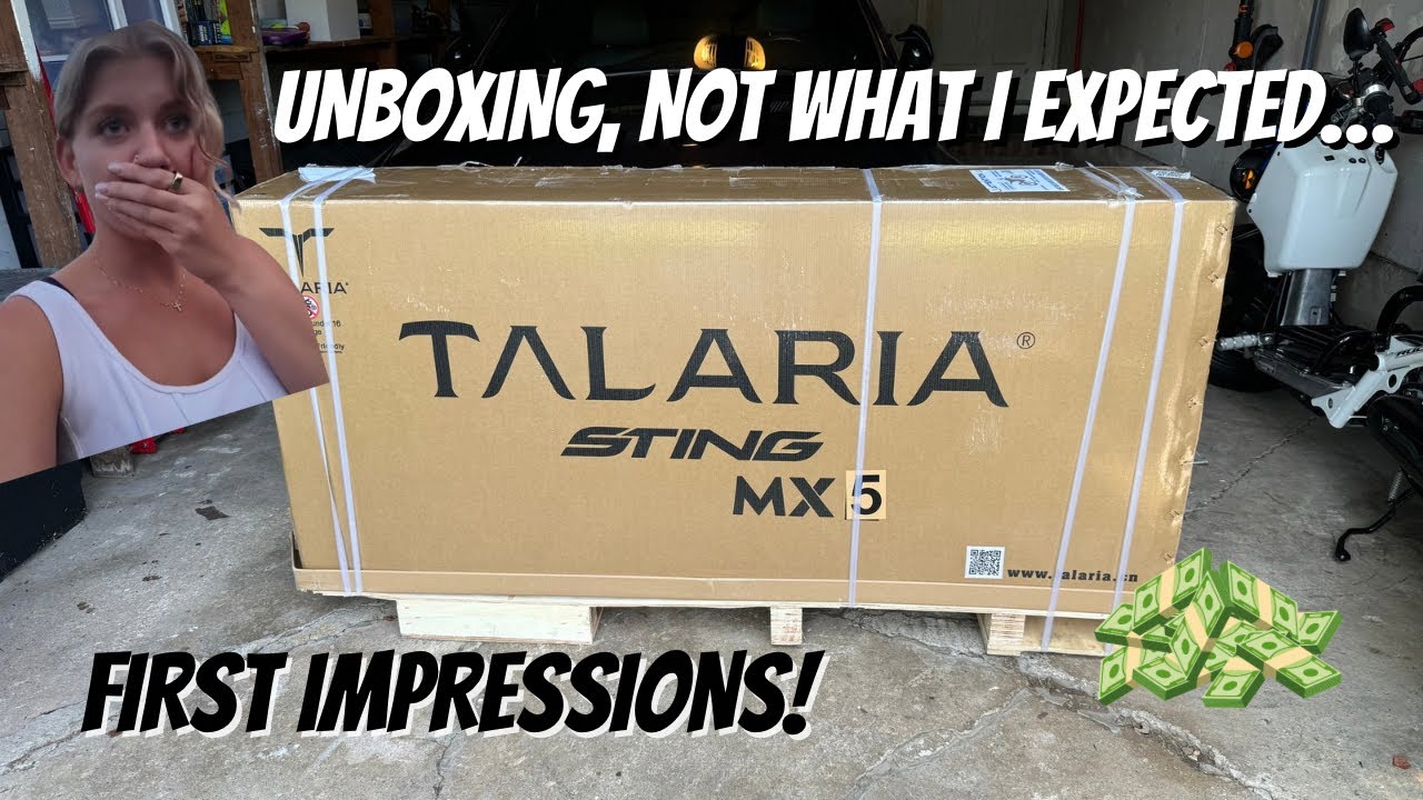 UNBOXING THE TALARIA MX5! FIRST IMPRESSIONS…