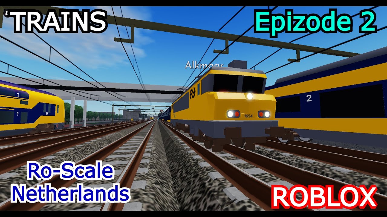Trains Ro-Scale Netherlands Epúzode 2 #roblox