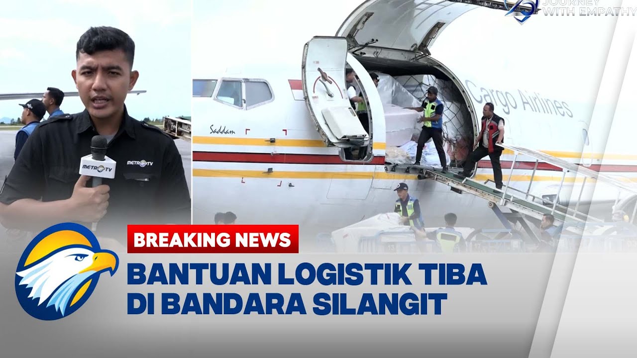 BREAKING NEWS - Update! Bantuan Logistik Tiba di Bandara Silangit