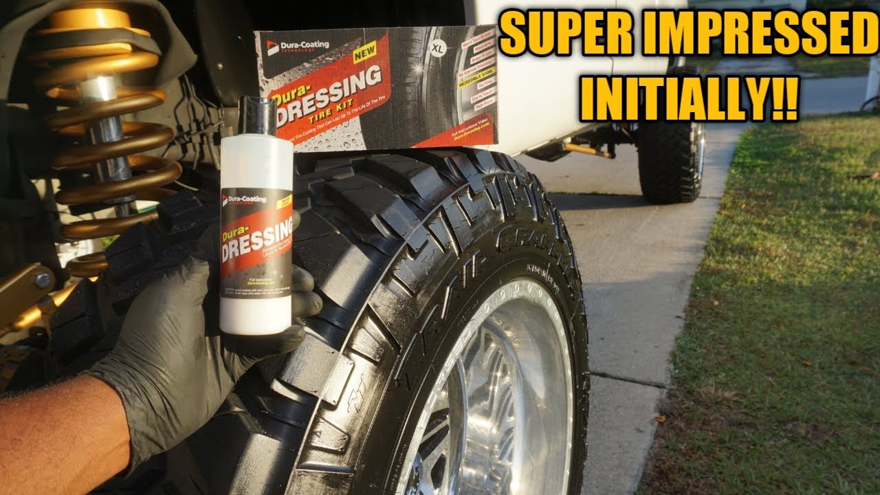 DURA DRESSING TIRE COATING INSTALL!! || IS IT WORTH IT AND LEGIT?!?!!