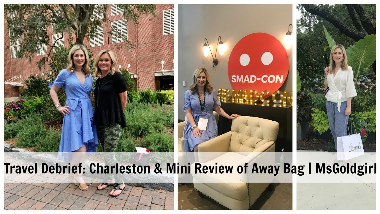 Travel Debrief: Charleston & Mini-Review of Away Carry-On | MsGoldgirl