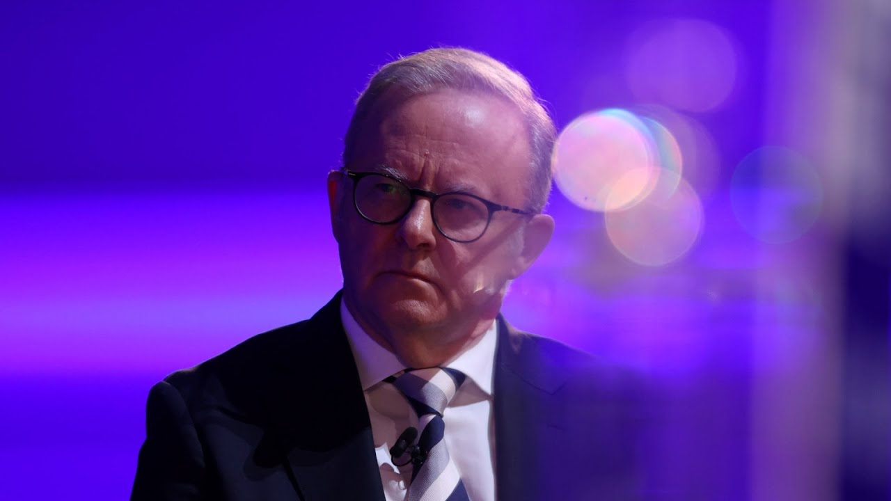 Albanese thrashed for attending UK Labour Party Conference in UK