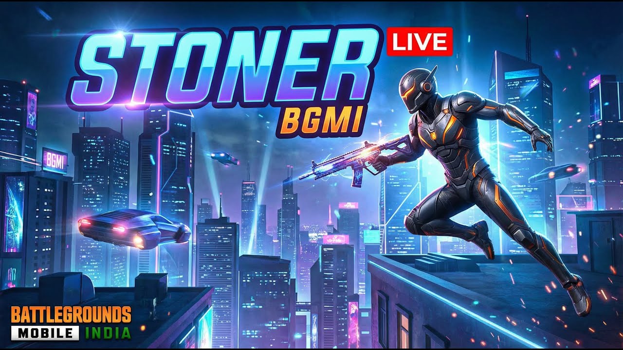 1 Feb 1-3 LIVE WITH TEAM UNKWN |BGMI| STONER POV