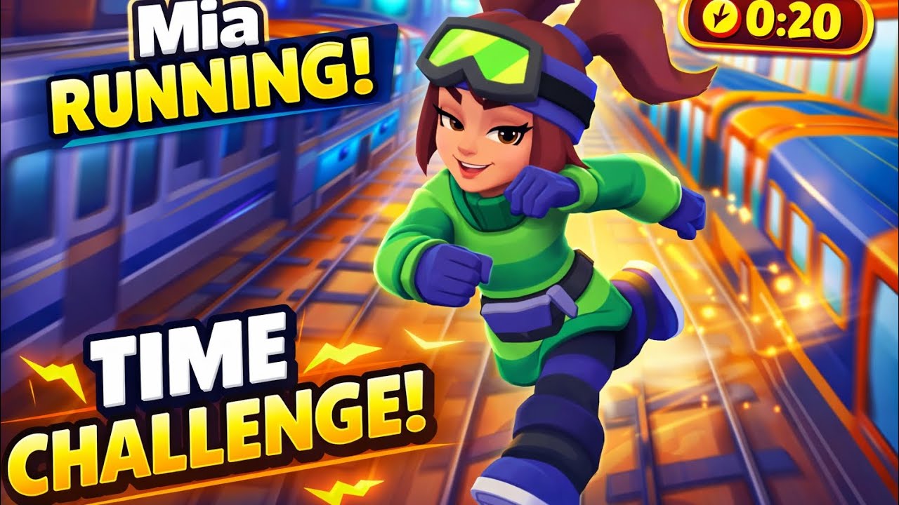 Can Mia Beat the Winter Extreme? ❄️ Subway Surfers Time Challenge