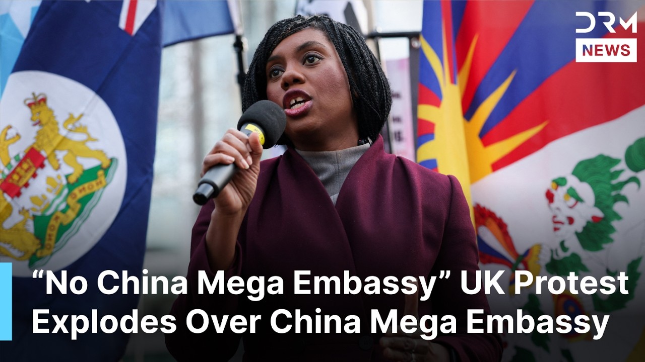 MASSIVE PROTEST: Starmer Slammed As Kemi Badenoch Heads Anti-China Security Rally | DRM News | AC1F