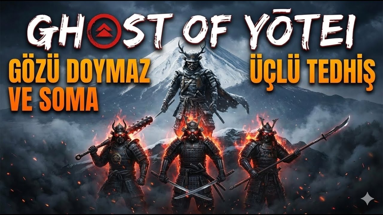 Ghost of Yōtei || Gözü Doymaz Soma Üçlü Tedhiş || Bölüm - 13