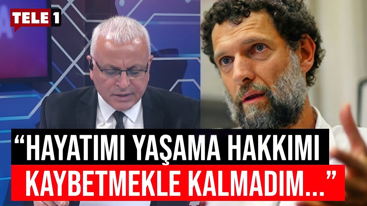 Merdan Yanardağ, canlı yayında Osman Kavala'nın mektubunu okudu